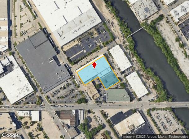 1224 N Hooker St, Chicago, IL Parcel Map