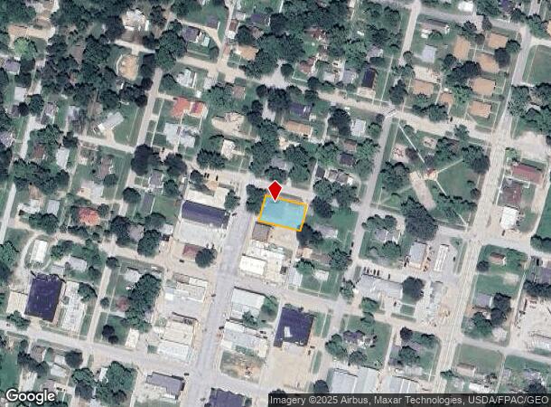  1220 Main St, Hamburg, IA Parcel Map