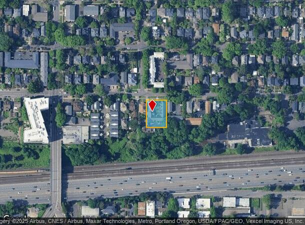  2208 Ne Multnomah St, Portland, OR Parcel Map