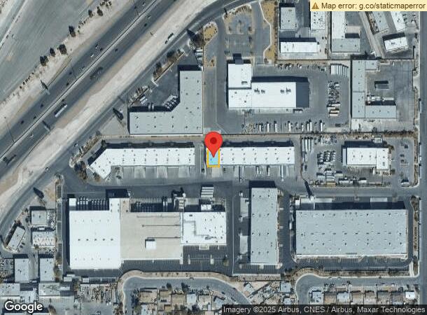  3878 Civic Center Dr, North Las Vegas, NV Parcel Map