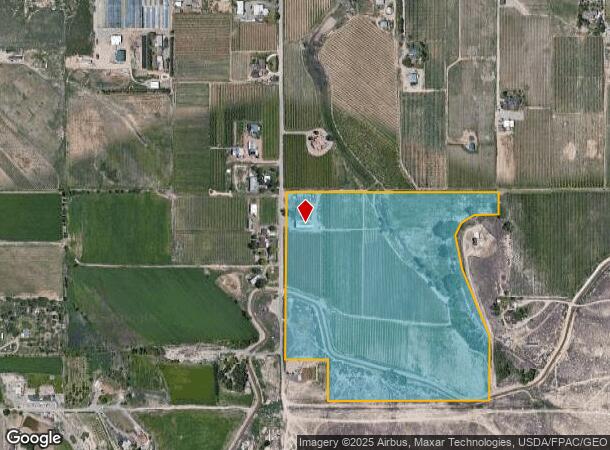 274 33 Rd, Palisade, CO Parcel Map