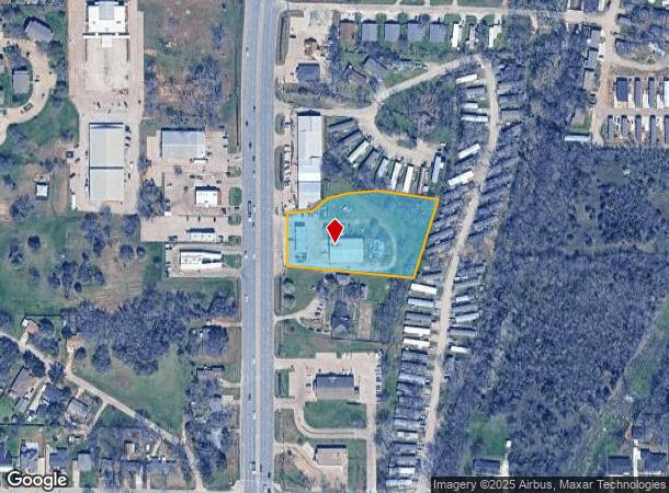  318 N Broadway St, Joshua, TX Parcel Map