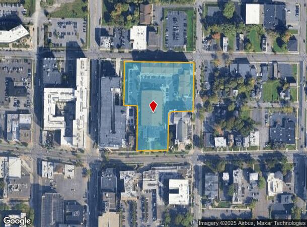 1055 Genesee St E To Fayette S, Syracuse, NY Parcel Map