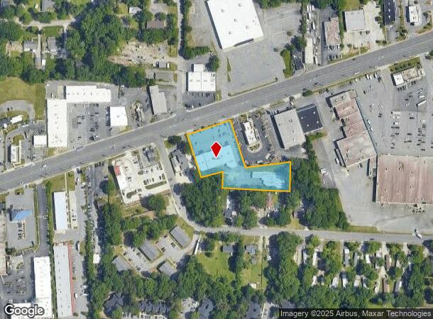  3739 W Gate City Blvd, Greensboro, NC Parcel Map