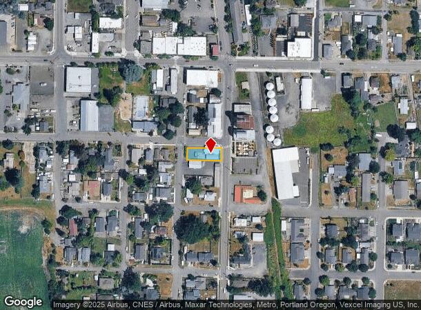 213 S Pine St, Carlton, OR Parcel Map