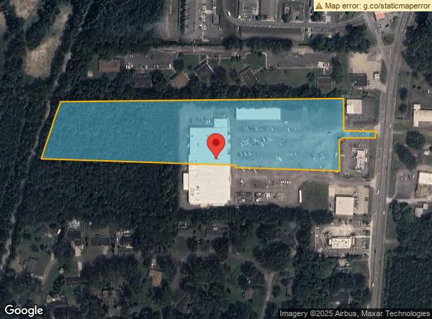  1109 N Main St, La Fayette, GA Parcel Map