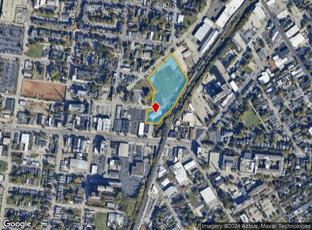  932 E Chestnut St, Louisville, KY Parcel Map