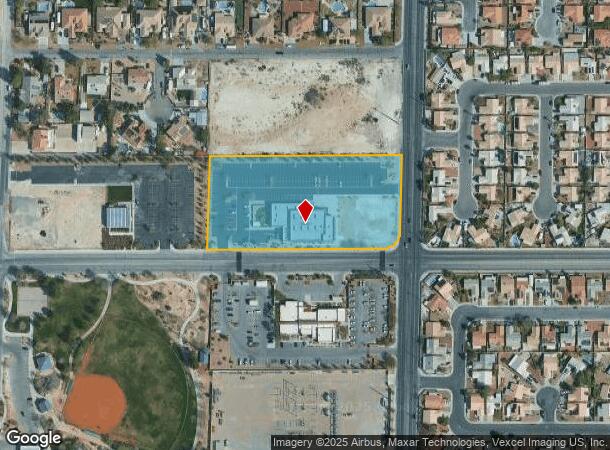 3770 W Washburn Rd, North Las Vegas, NV Parcel Map