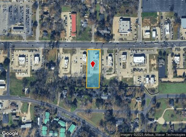 1002 E Tyler St, Athens, TX Parcel Map