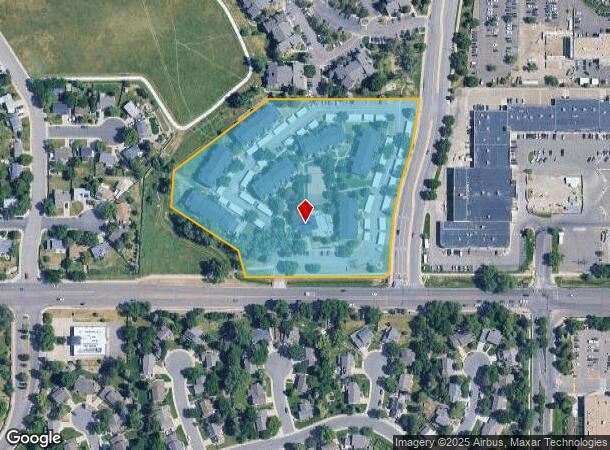  8801 W Belleview Ave, Littleton, CO Parcel Map