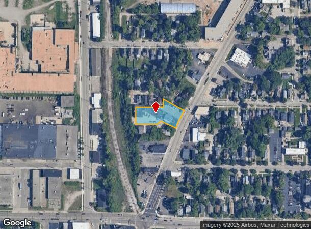  1251 Plainfield Ave Ne, Grand Rapids, MI Parcel Map