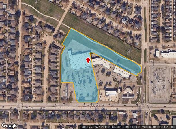 1515 Justin Rd, Lewisville, TX Parcel Map