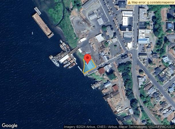  90 Broadway St, Cathlamet, WA Parcel Map