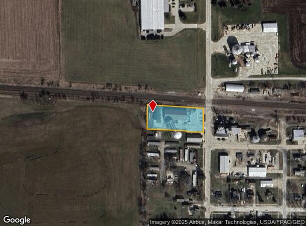  715 N Washington St, Lisbon, IA Parcel Map