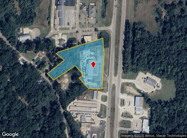 1029 Highway 61 N, Vicksburg, MS Parcel Map