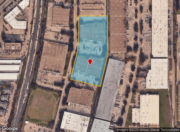 11440 Pagemill Rd, Dallas, TX Parcel Map