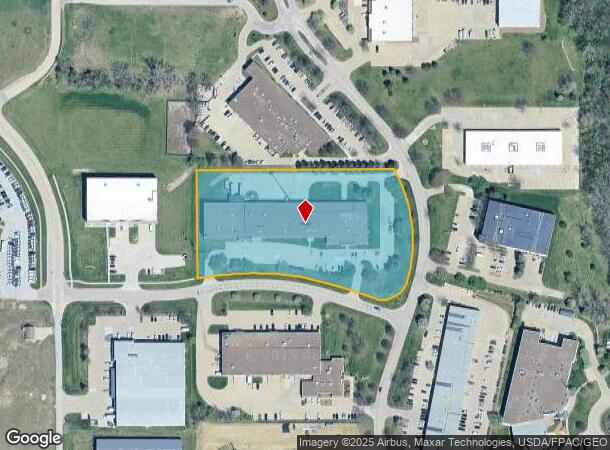 3500 109Th St, Urbandale, IA Parcel Map