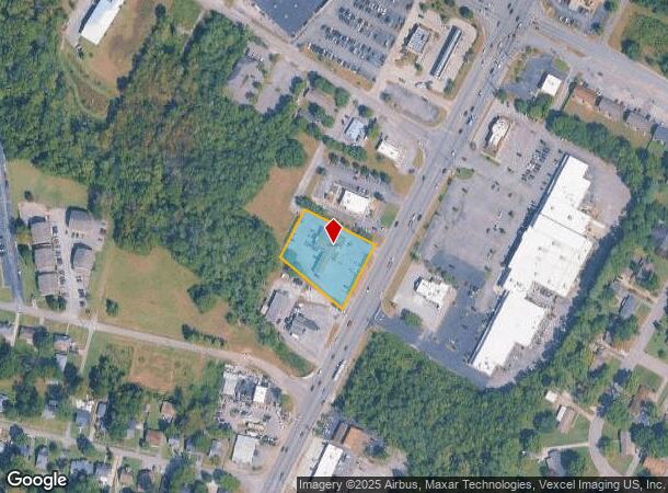 1625 Memorial Blvd, Murfreesboro, TN Parcel Map