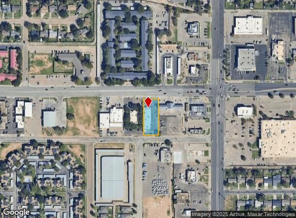  5217 50Th St, Lubbock, TX Parcel Map