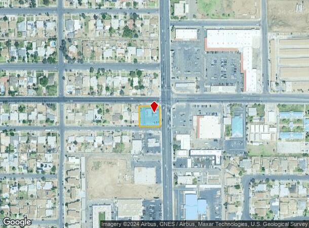  1302 S 4Th St, El Centro, CA Parcel Map