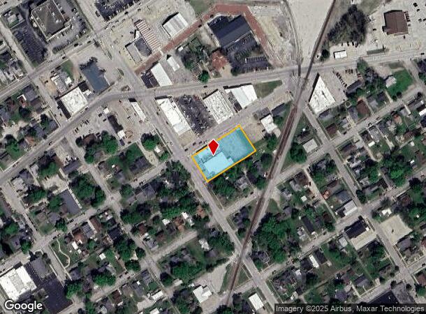 1001 N 8Th St, Vincennes, IN Parcel Map