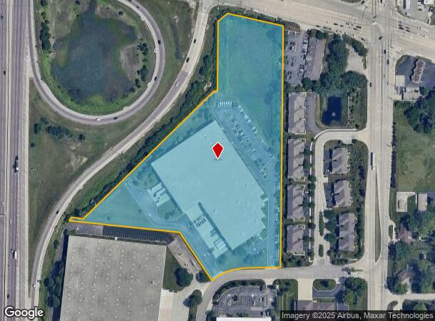 140 N Mitchell Ct, Addison, IL Parcel Map