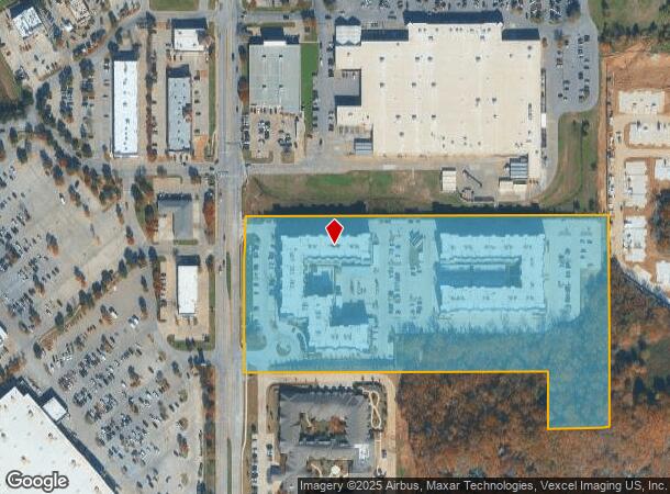 1851 Brinker Rd, Denton, TX Parcel Map