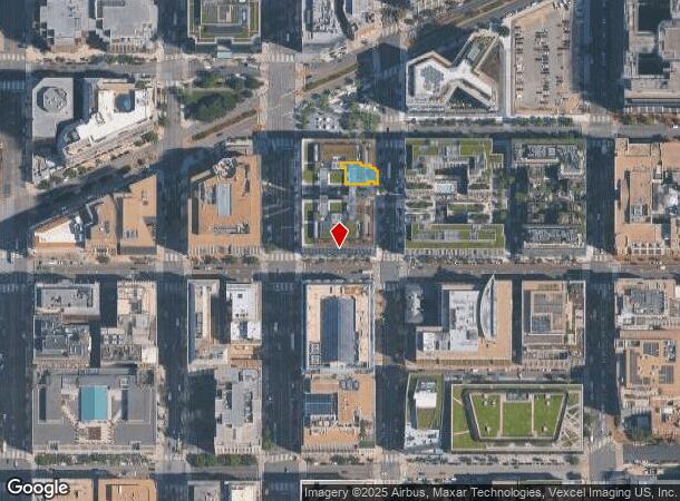  800 10Th St Nw, Washington, DC Parcel Map