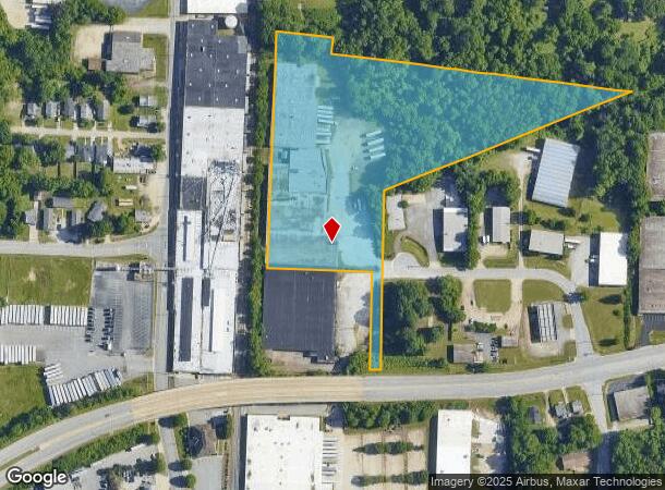  1322 Starr Dr, High Point, NC Parcel Map