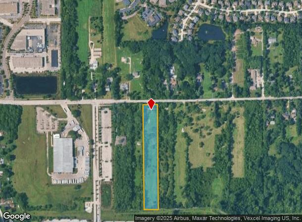 1995 Bilter Rd, Aurora, IL Parcel Map