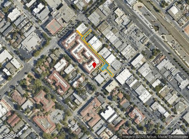  657 Walnut St, San Carlos, CA Parcel Map