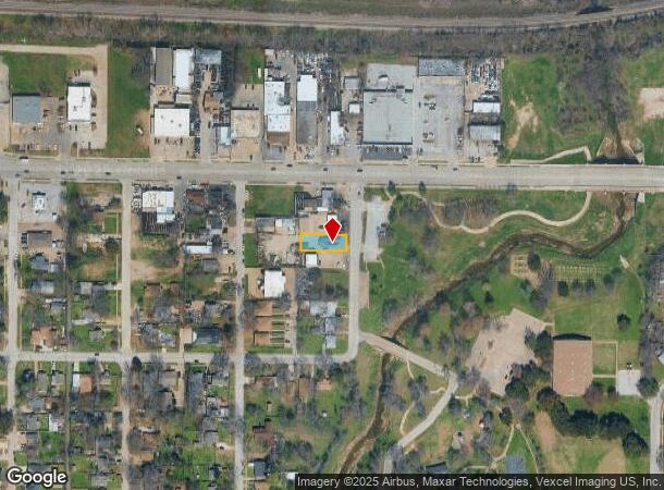 206 Willis Ave, Arlington, TX Parcel Map