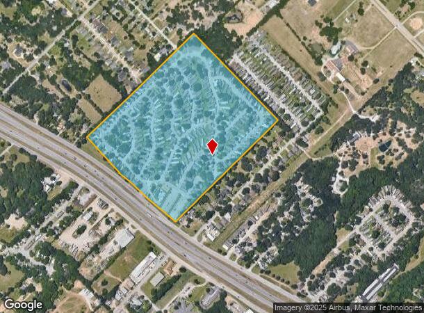  2510 N C F Hawn Fwy, Seagoville, TX Parcel Map
