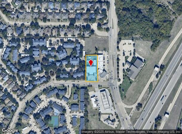  3585 Timberglen Rd, Dallas, TX Parcel Map