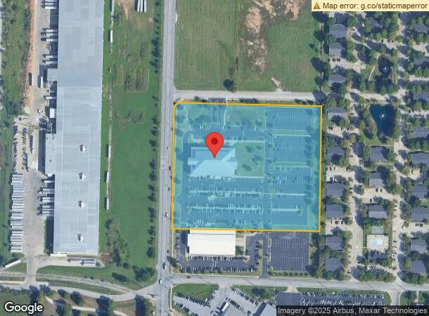  710 W Roselawn Dr, Rogers, AR Parcel Map