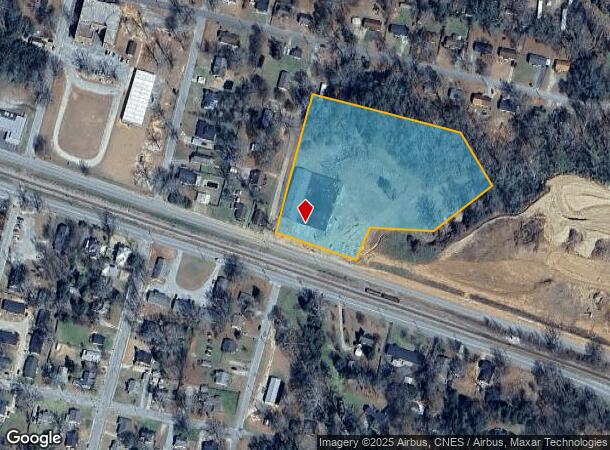 801 E Main St, Clinton, SC Parcel Map