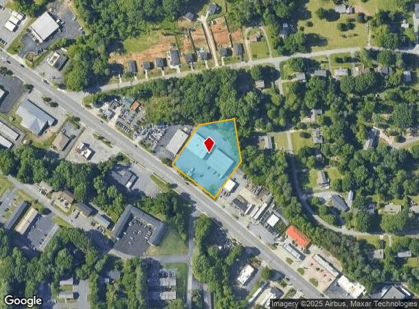  3635 Reynolda Rd, Winston Salem, NC Parcel Map