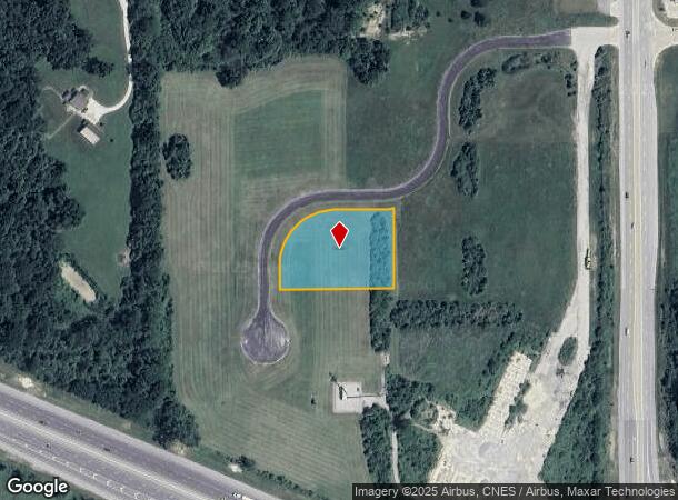 1857 Northgate Ct, Battle Ground, IN Parcel Map