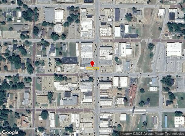 202 N Main St, Bristow, OK Parcel Map