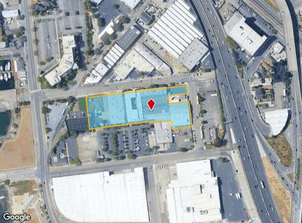 2105 Livingston St, Oakland, CA Parcel Map