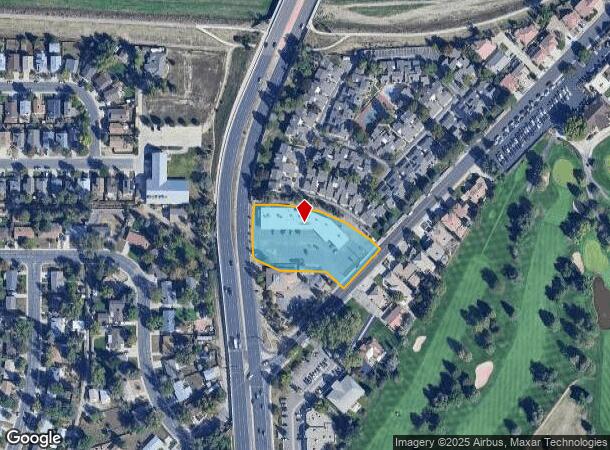  3352 N Templeton Gap Rd, Colorado Springs, CO Parcel Map