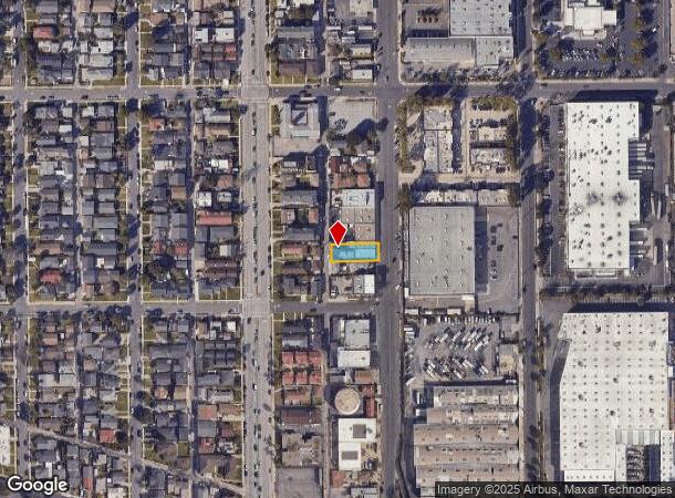  2113 Border Ave, Torrance, CA Parcel Map