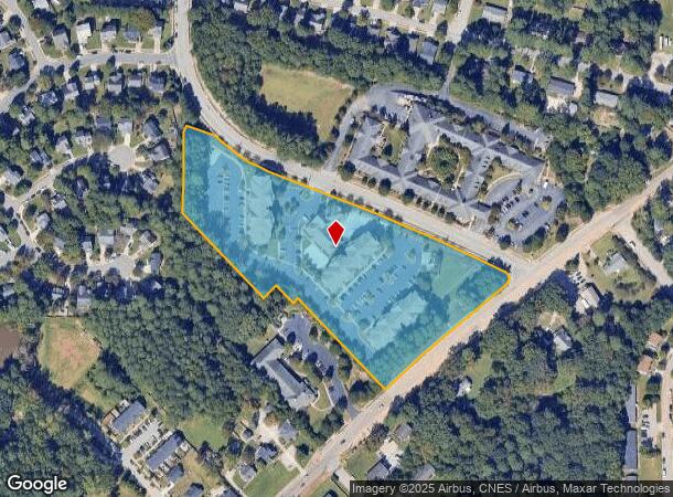 2440 Big Cypress Ct, Raleigh, NC Parcel Map
