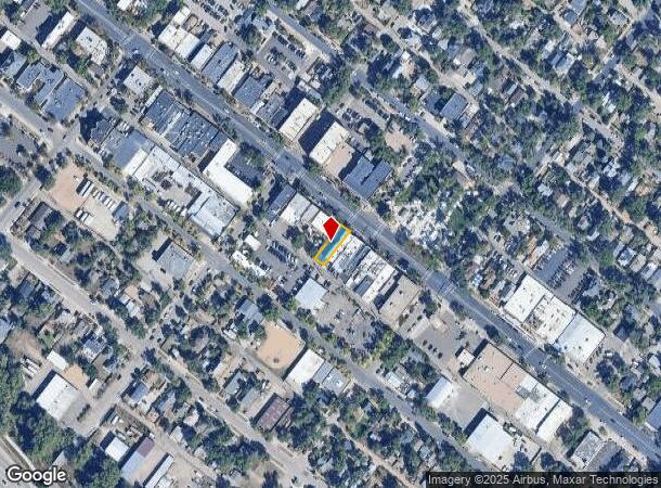  2419 W Colorado Ave, Colorado Springs, CO Parcel Map