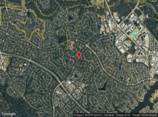  4000 Research Forest Dr, Spring, TX Parcel Map