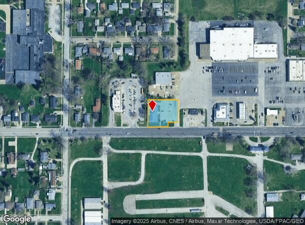  2930 W Locust St, Davenport, IA Parcel Map