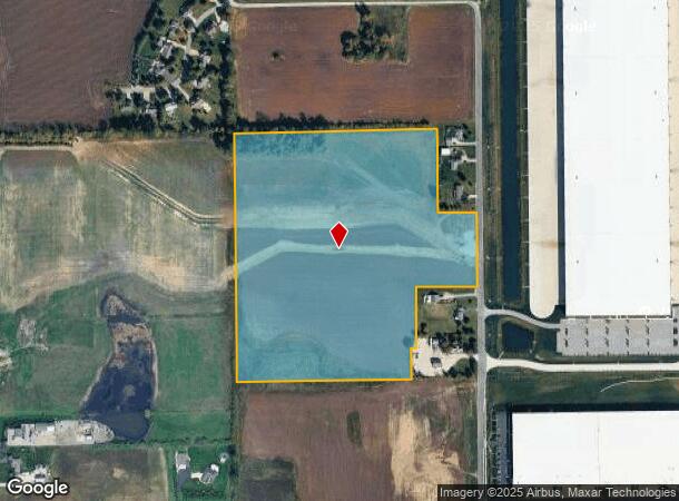  N Buck Creek Rd, Greenfield, IN Parcel Map