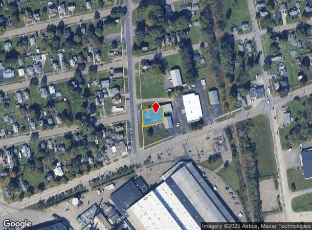 106 Prescott Ave, Elmira, NY Parcel Map