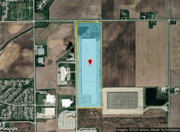  1600 N Boudreau Rd, Manteno, IL Parcel Map