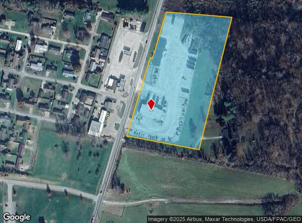  8627 Point Pleasant Rd, Millwood, WV Parcel Map